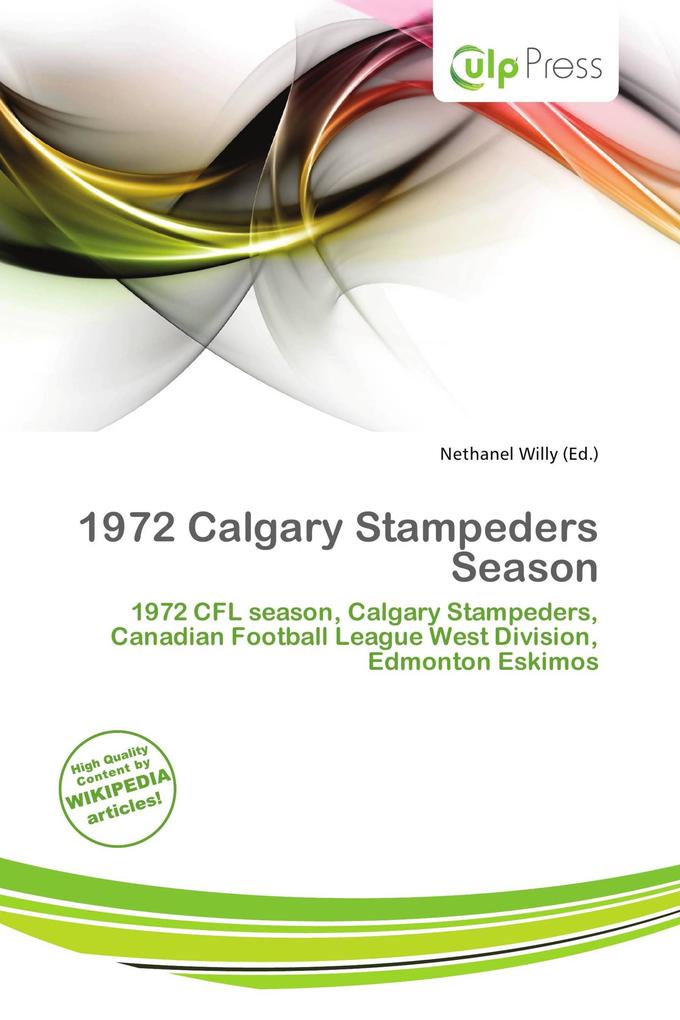 1972 Calgary Stampeders Season