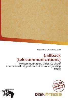 Callback (telecommunications)