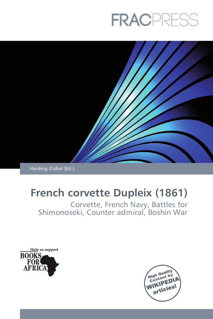 French corvette Dupleix (1861)