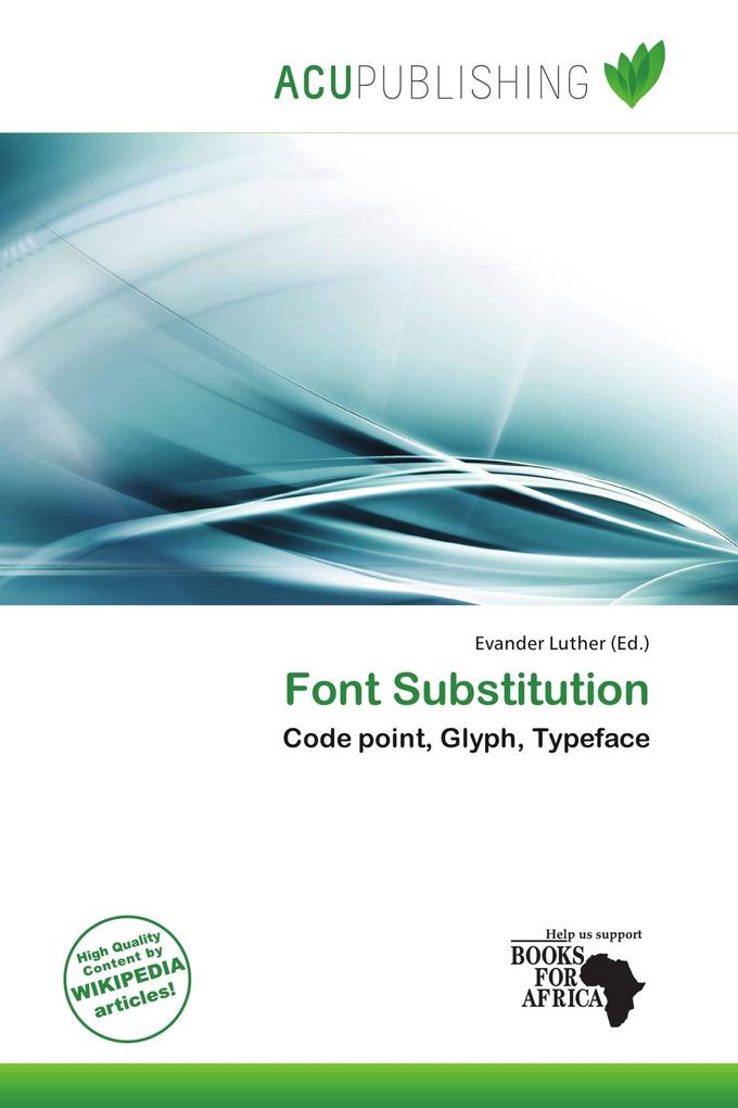 Font Substitution