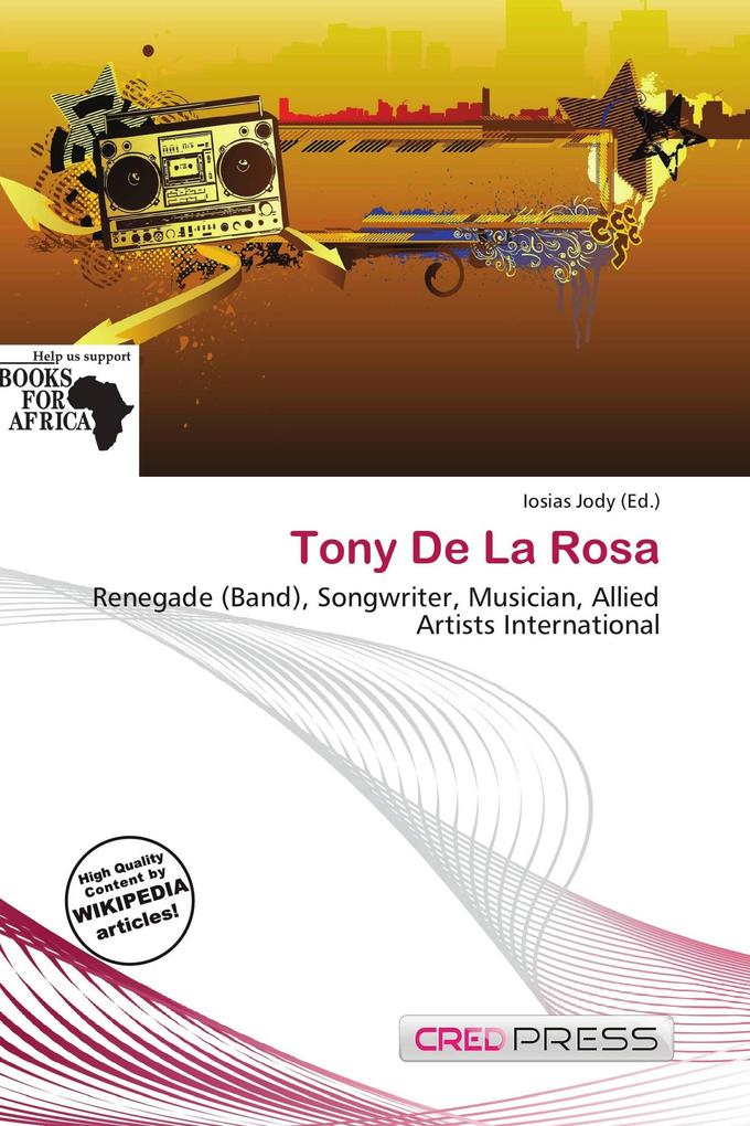 Tony De La Rosa