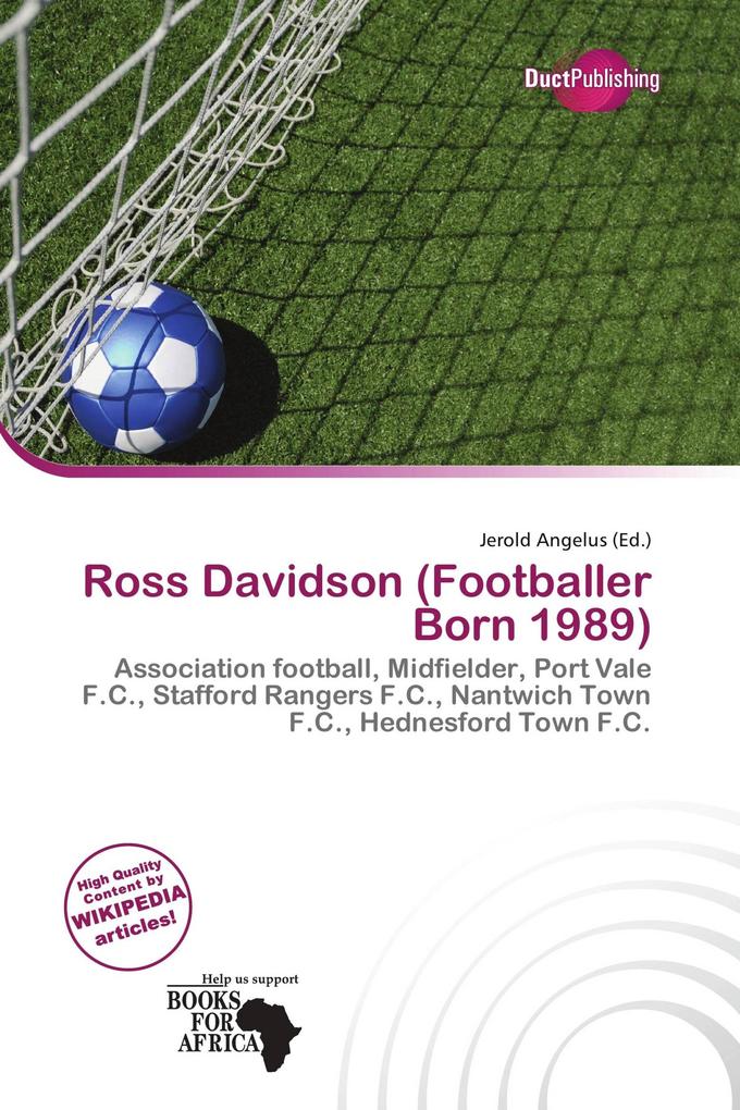 Ross Davidson (Footballer Born 1989)