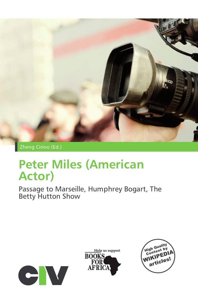 Peter Miles (American Actor)