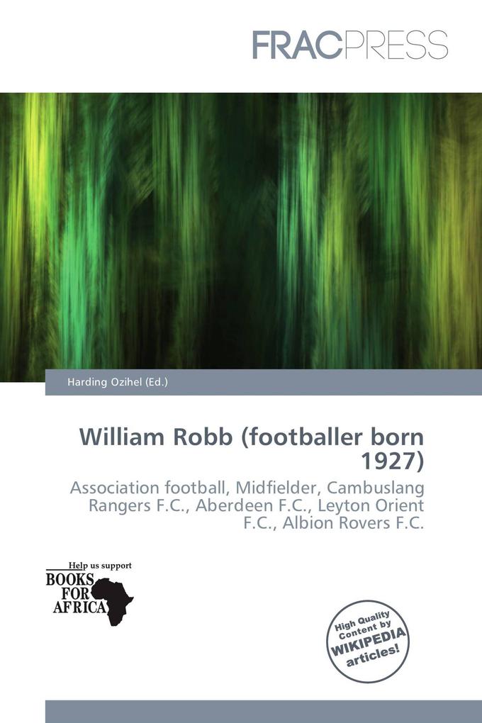 William Robb (footballer born 1927)