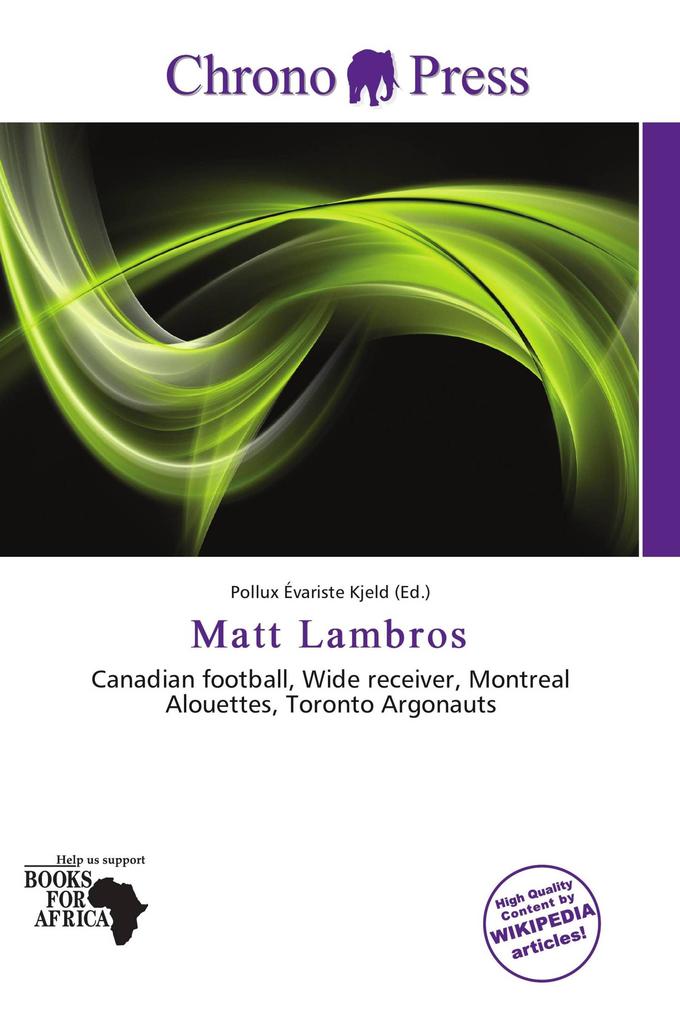 Matt Lambros