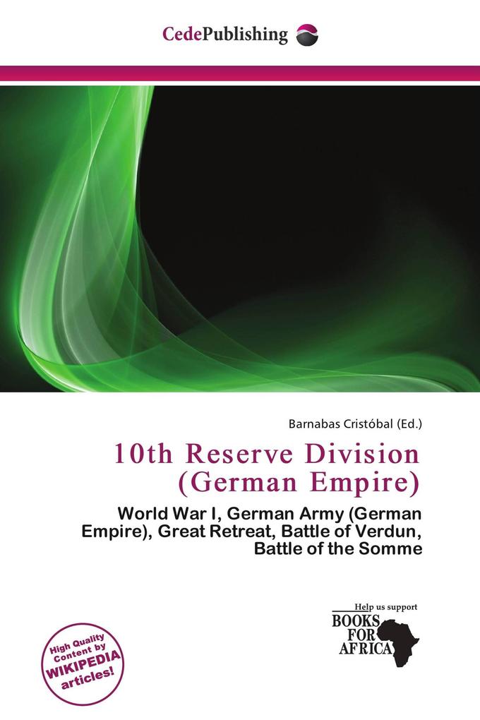 10th Reserve Division (German Empire)