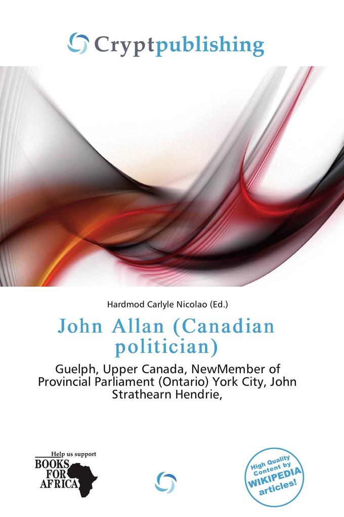 John Allan (Canadian politician)