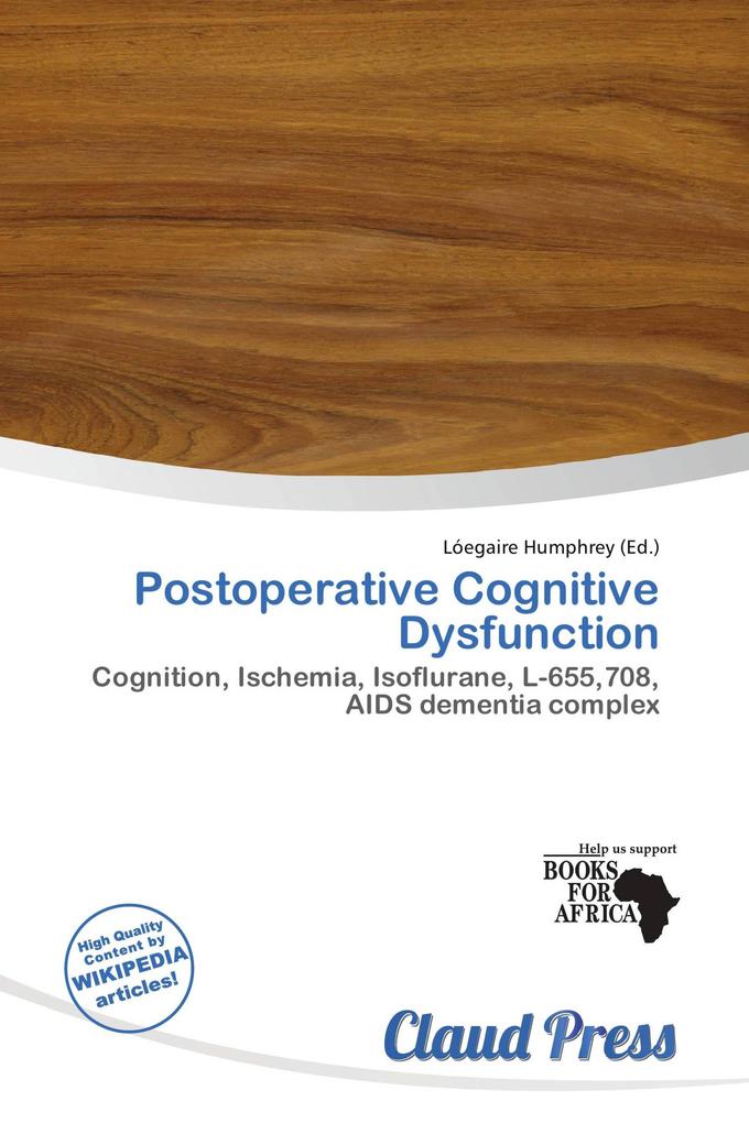 Postoperative Cognitive Dysfunction
