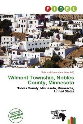 Wilmont Township Nobles County Minnesota