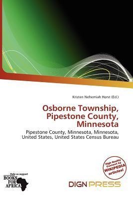 Osborne Township Pipestone County Minnesota