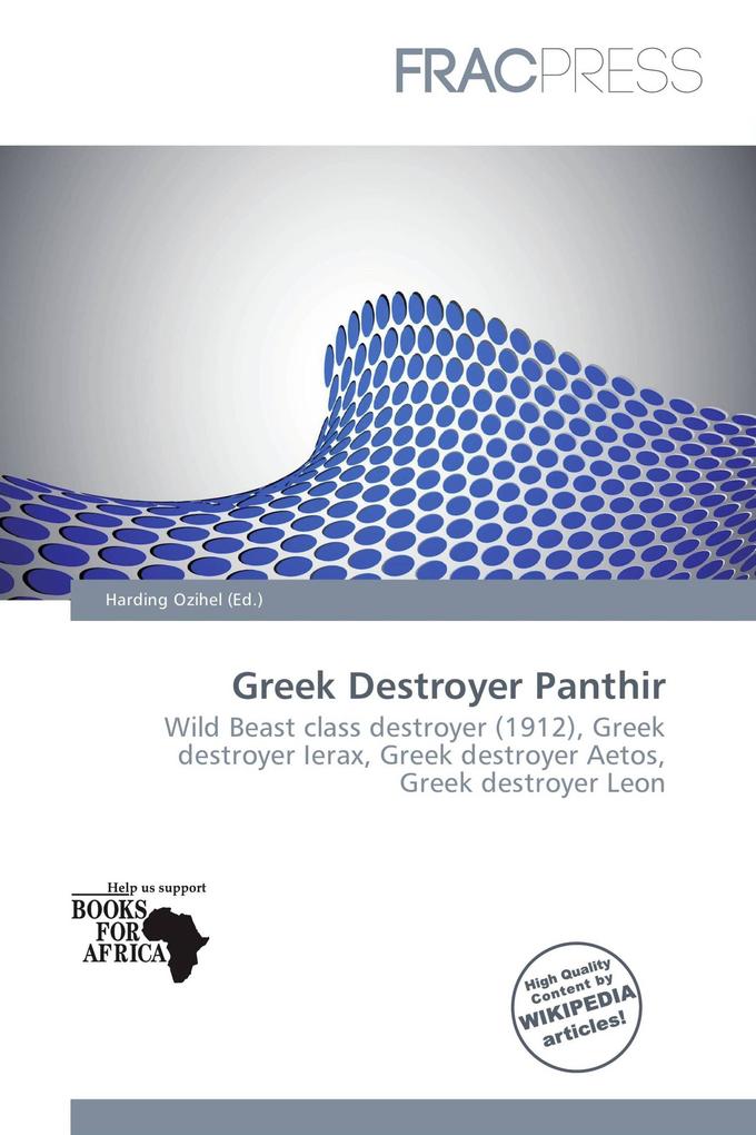 Greek Destroyer Panthir