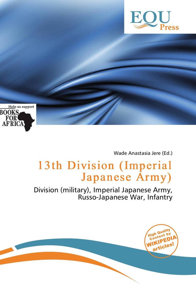 13th Division (Imperial Japanese Army)