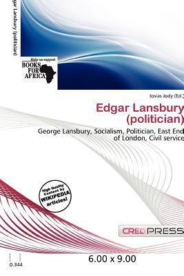 Edgar Lansbury (politician)