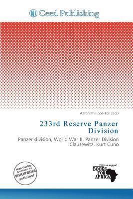 233rd Reserve Panzer Division