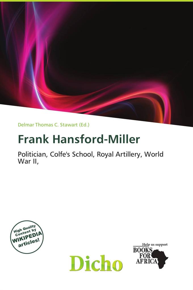 Frank Hansford-Miller