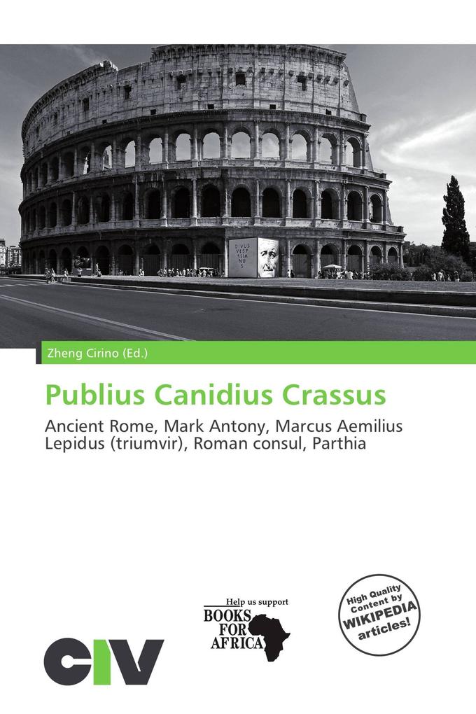 Publius Canidius Crassus