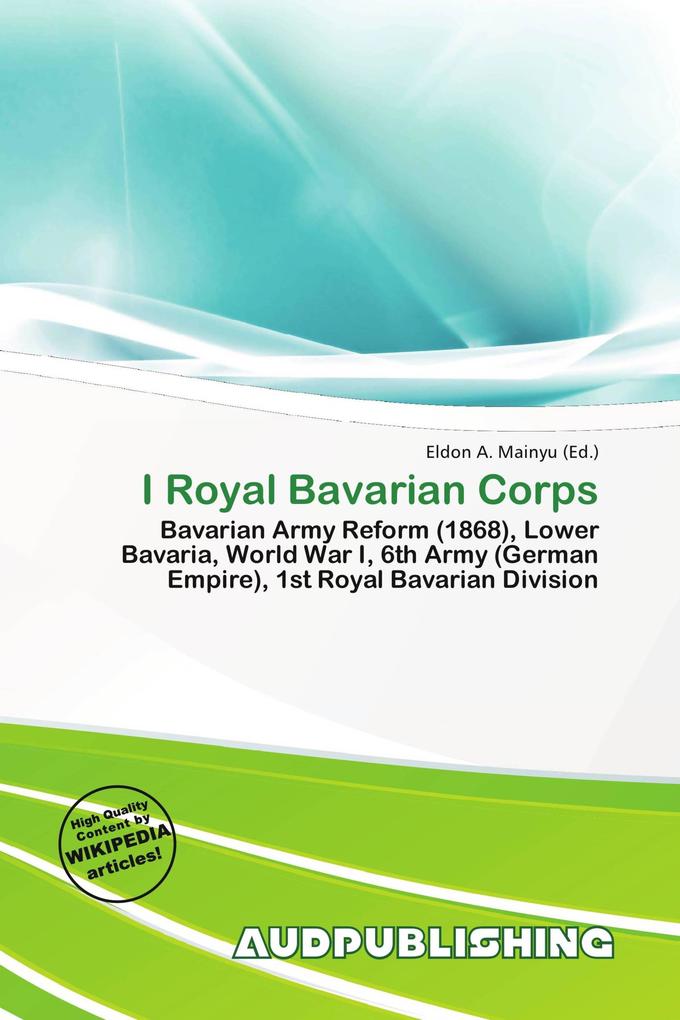 I Royal Bavarian Corps