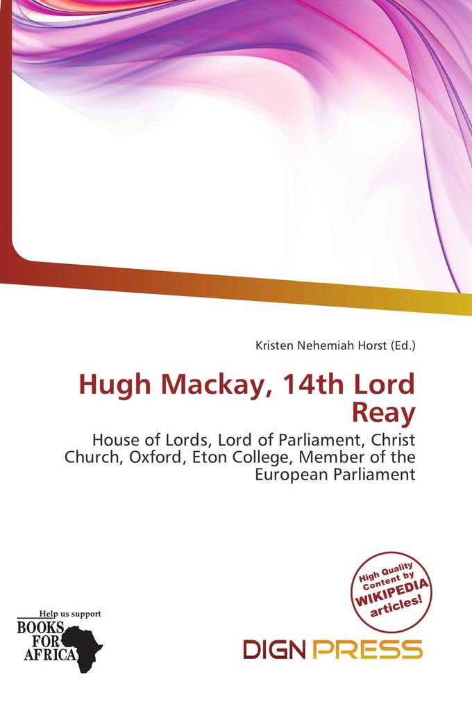 Hugh Mackay 14th Lord Reay