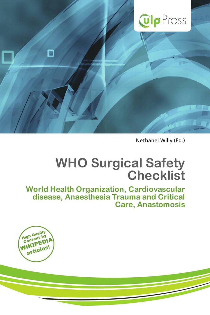 WHO Surgical Safety Checklist