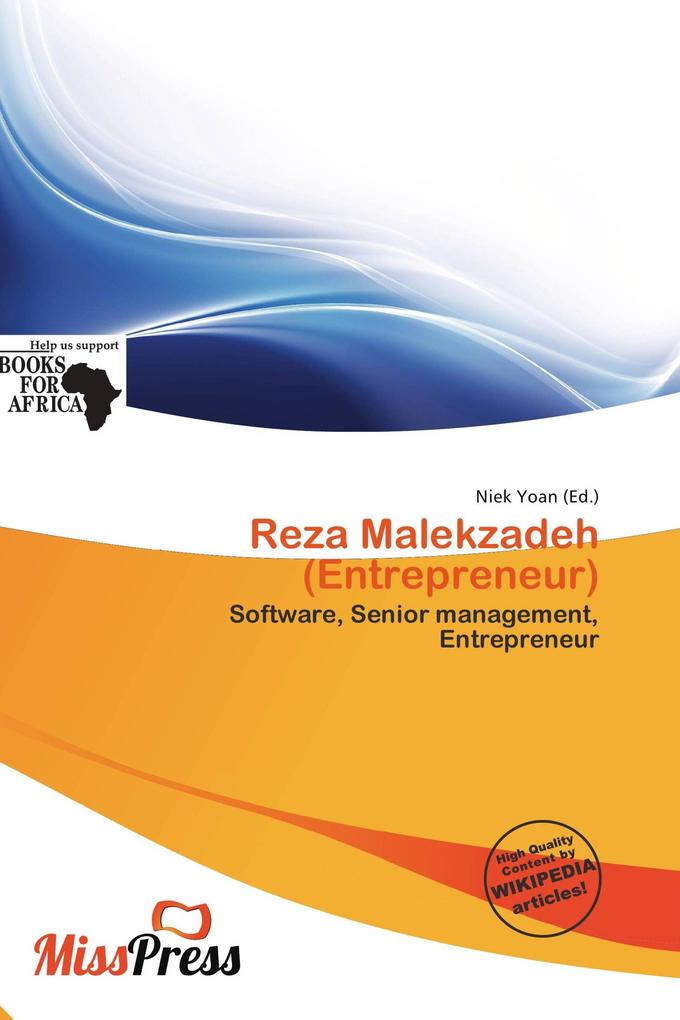 Reza Malekzadeh (Entrepreneur)