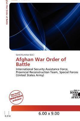 Afghan War Order of Battle