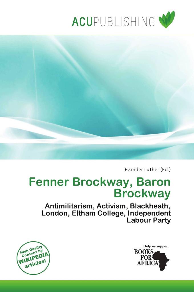 Fenner Brockway Baron Brockway