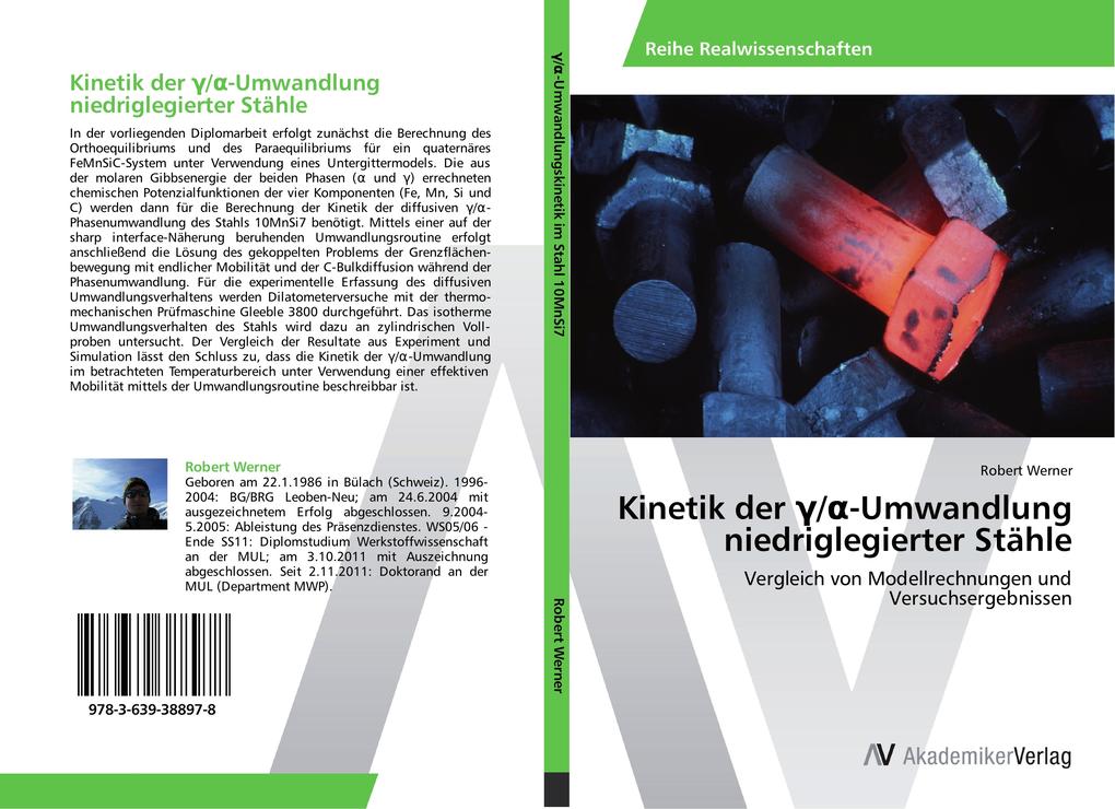 Kinetik der /-Umwandlung niedriglegierter Stähle
