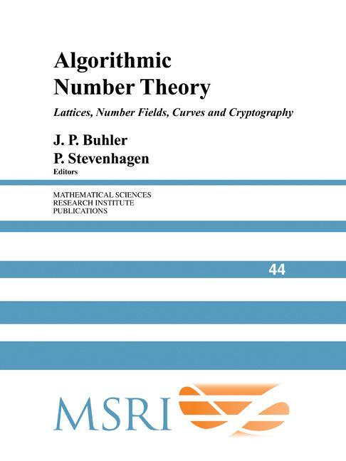Algorithmic Number Theory