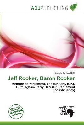 Jeff Rooker Baron Rooker