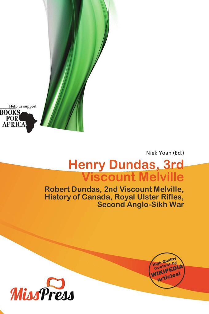 Henry Dundas 3rd Viscount Melville