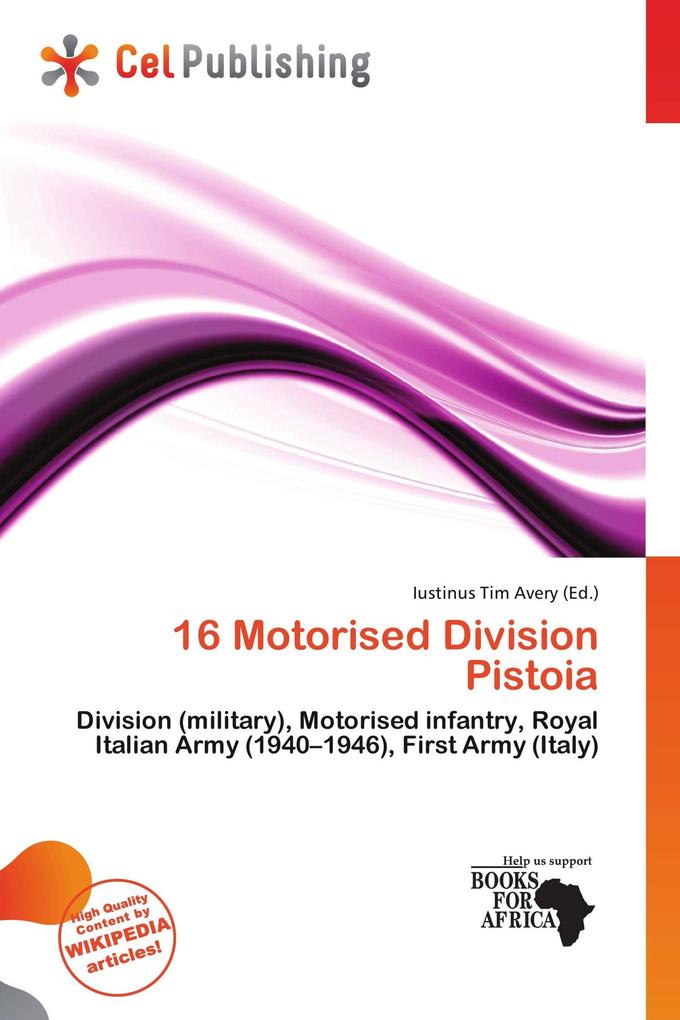 16 Motorised Division Pistoia