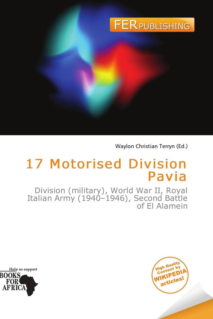 17 Motorised Division Pavia