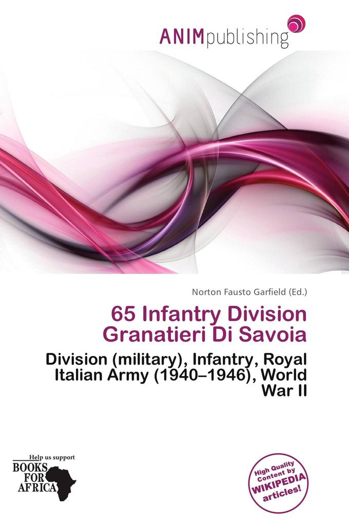 65 Infantry Division Granatieri Di Savoia