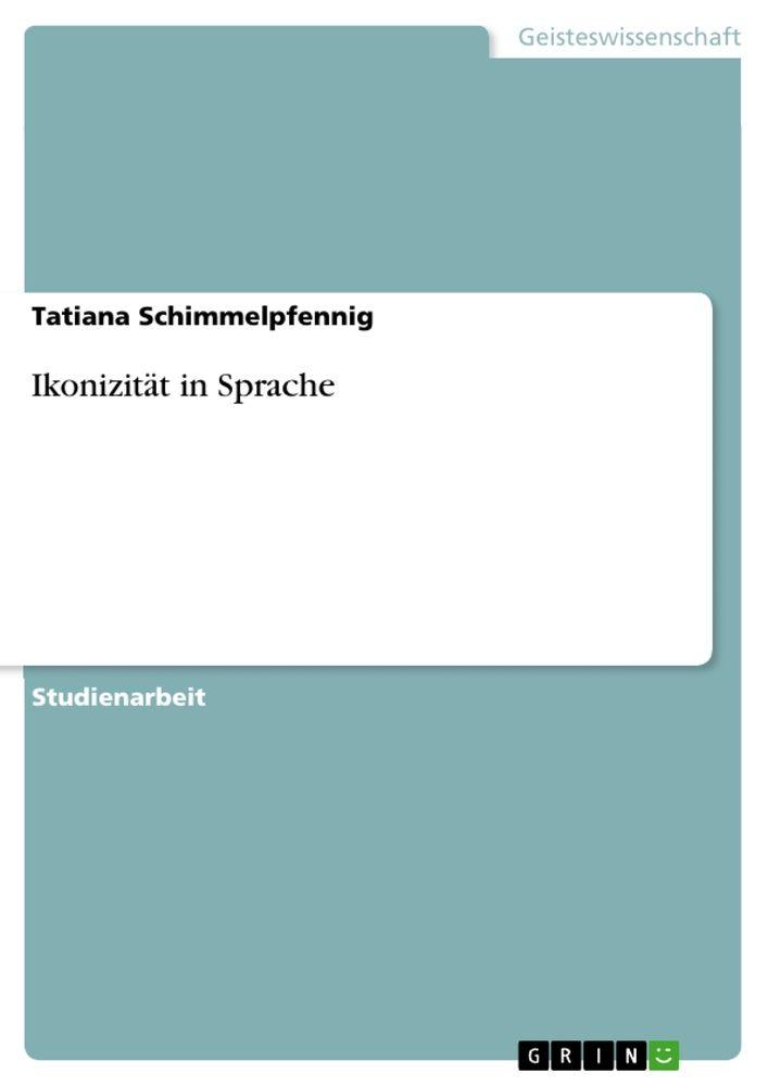 Ikonizität in Sprache