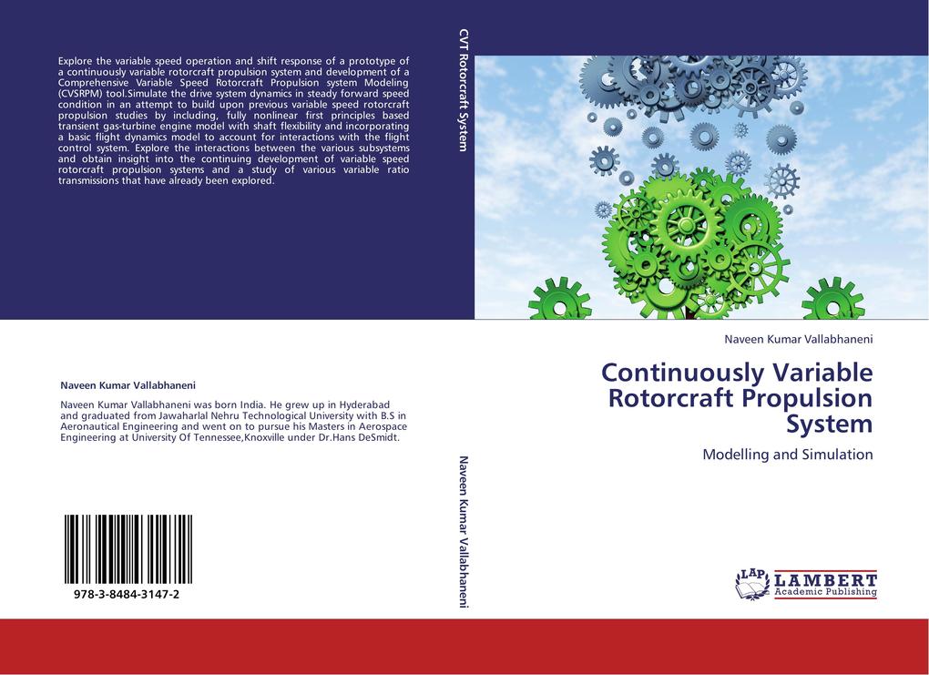 Continuously Variable Rotorcraft Propulsion System