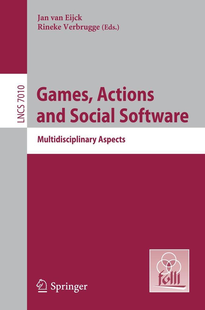 Games Actions and Social Software