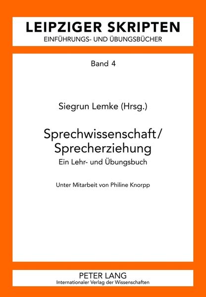 Sprechwissenschaft/Sprecherziehung