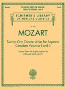 Mozart - 21 Concert Arias for Soprano