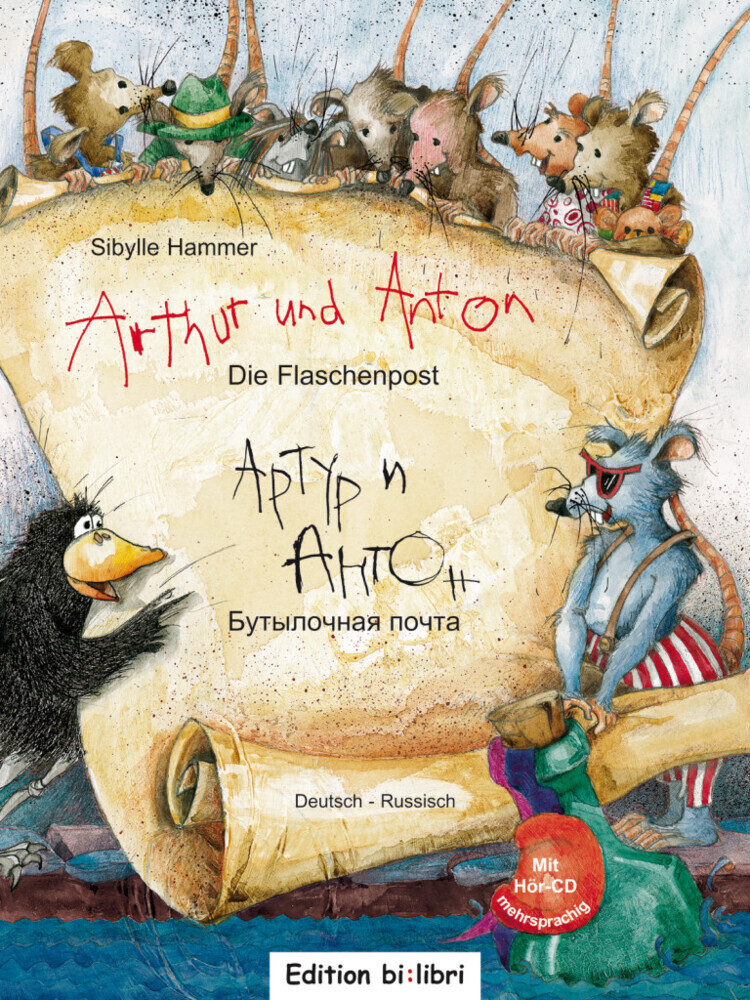 Image of Arthur und Anton: Die Flaschenpost Deutsch-Russisch m. Audio-CD