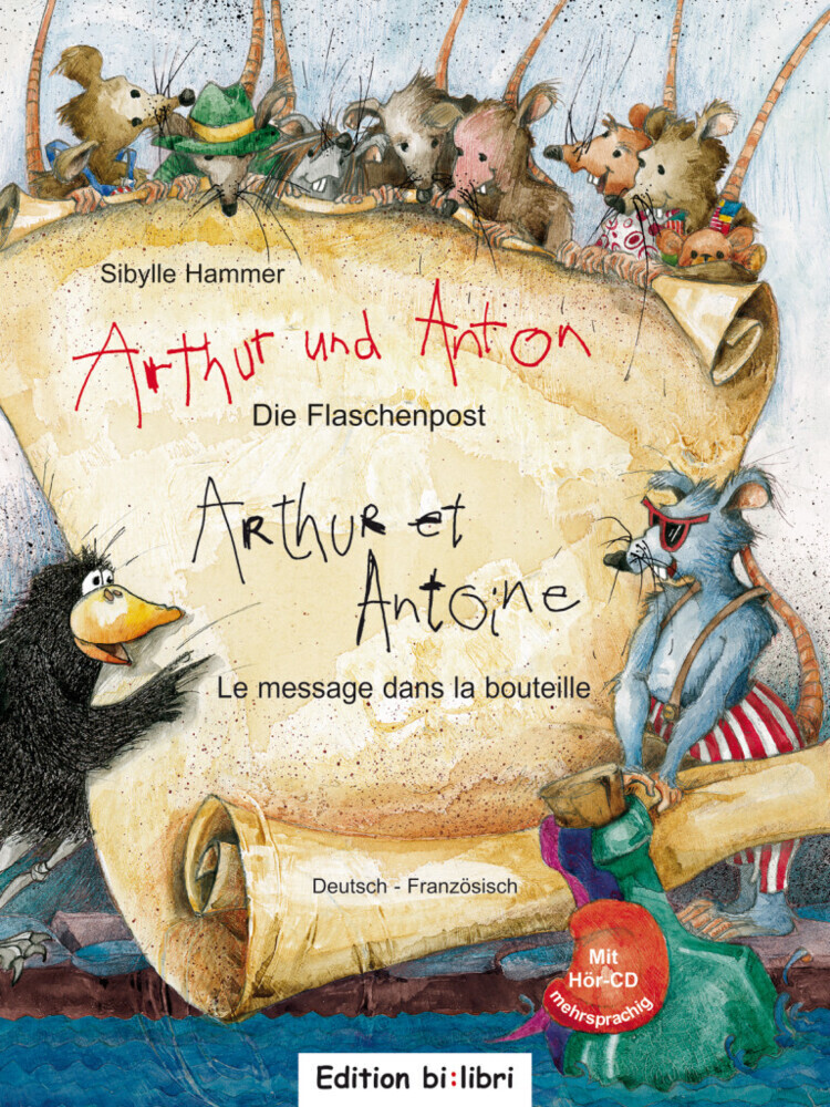 Image of Arthur Und Anton: Die Flaschenpost, Deutsch-Französisch - Sibylle Hammer, Gebunden