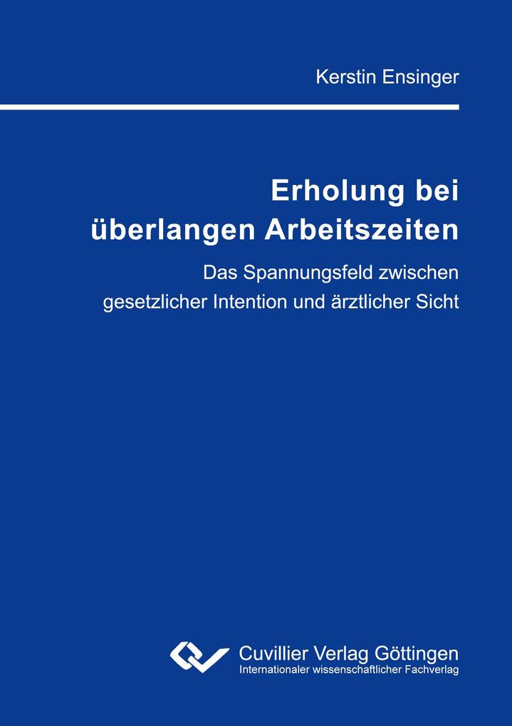 Erholung bei überlangen Arbeitszeiten