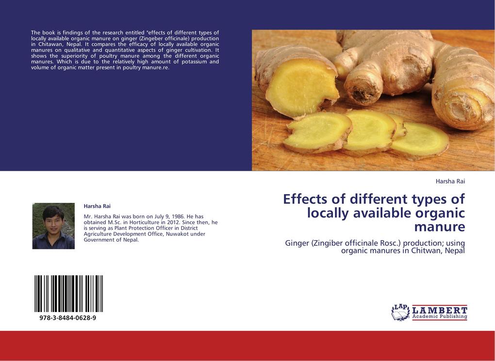 Effects of different types of locally available organic manure