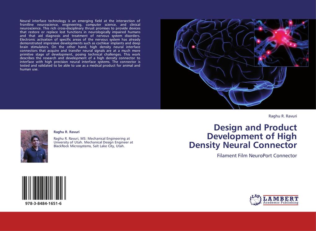 Design and Product Development of High Density Neural Connector