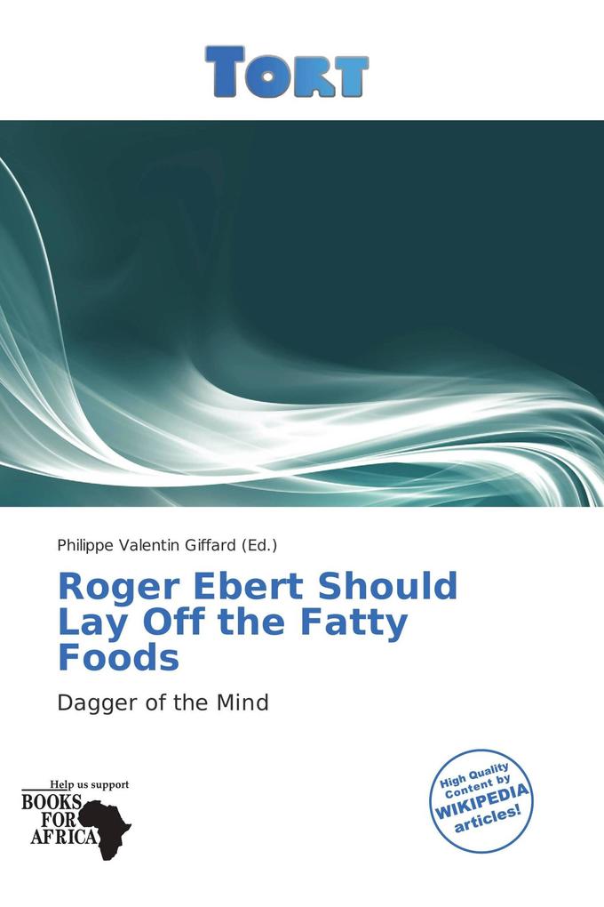 Roger Ebert Should Lay Off the Fatty Foods