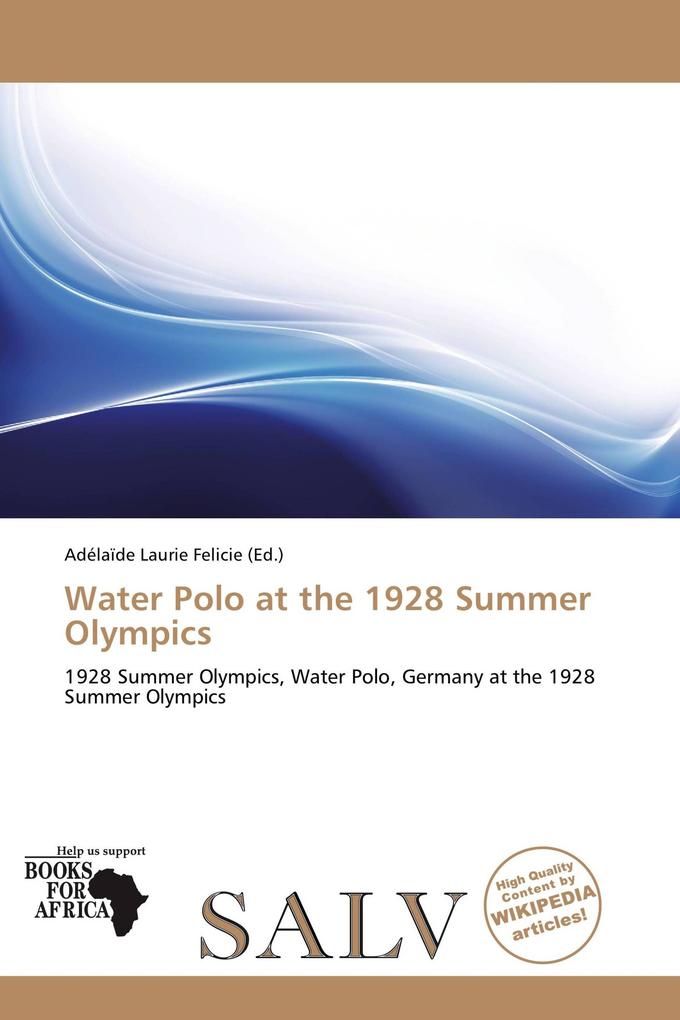 Water Polo at the 1928 Summer Olympics