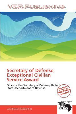 Secretary of Defense Exceptional Civilian Service Award