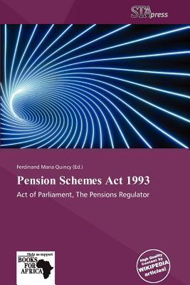 Pension Schemes Act 1993
