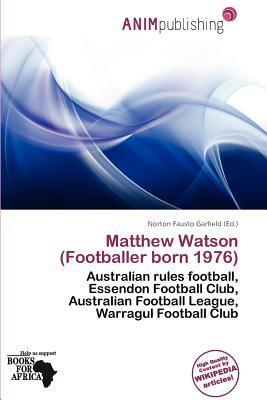 Matthew Watson (Footballer born 1976)
