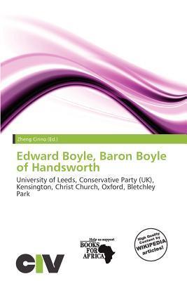 Edward Boyle Baron Boyle of Handsworth