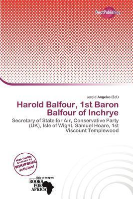 Harold Balfour 1st Baron Balfour of Inchrye